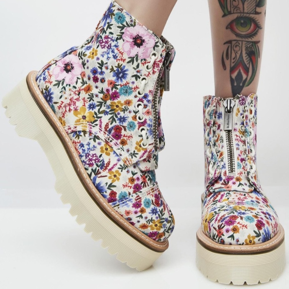 MAJOR ISO FLORAL SINCLAIR DOC MARTENS